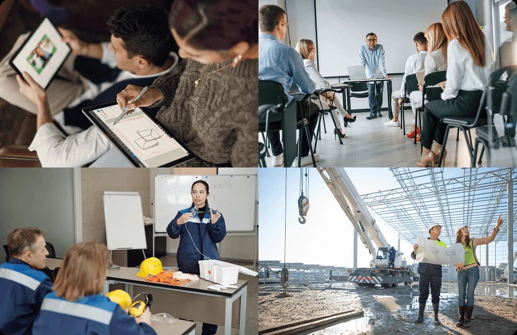 Capacitación en Construcción: El Pilar del Crecimiento Seguro y Sostenible